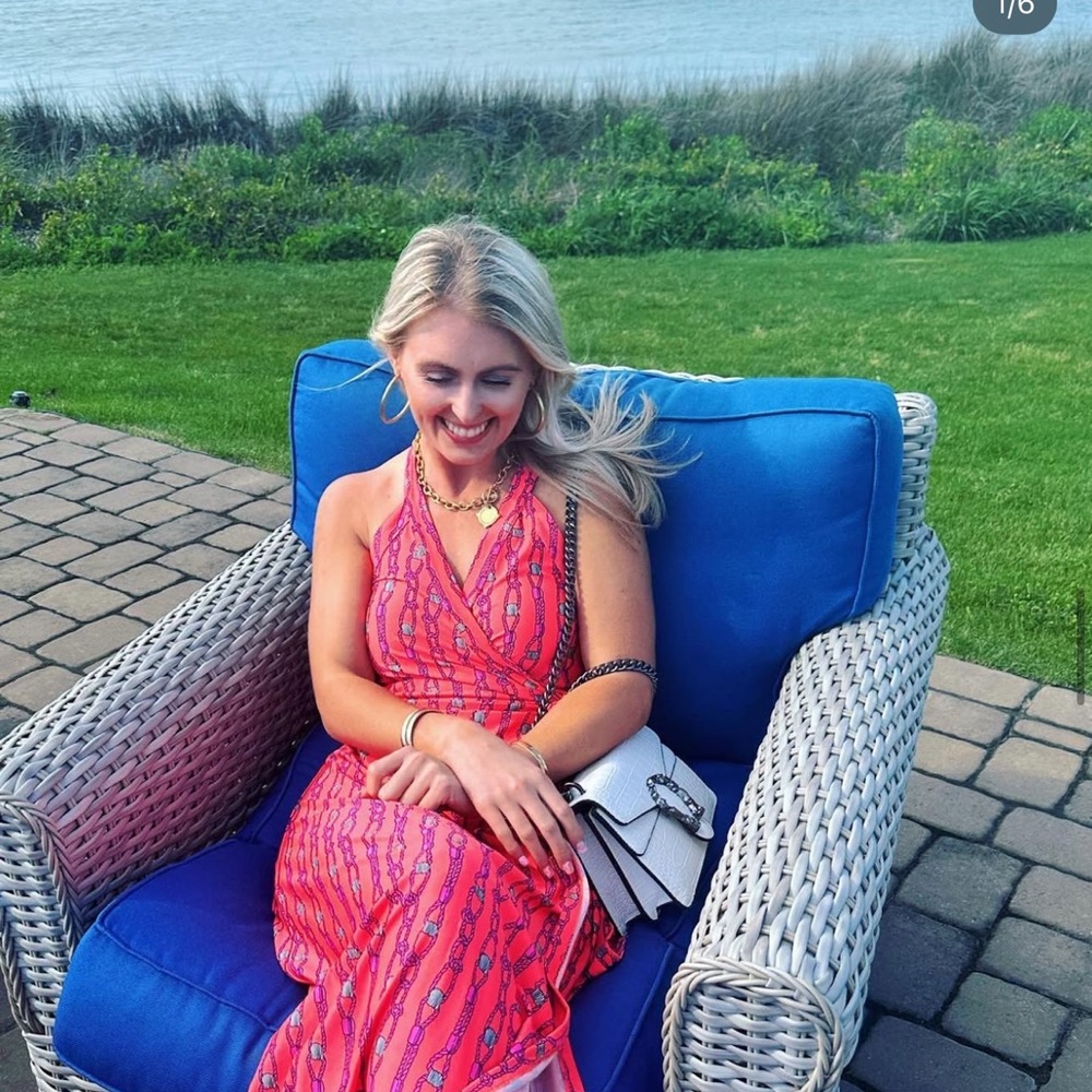Vibrant Pink Maxi Dress